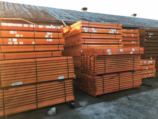 Used teardrop beams 96"x 4"